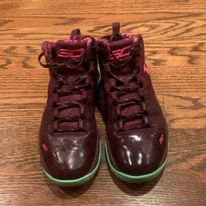 Steph Curry Under Amour Girls Basketball Sneakers